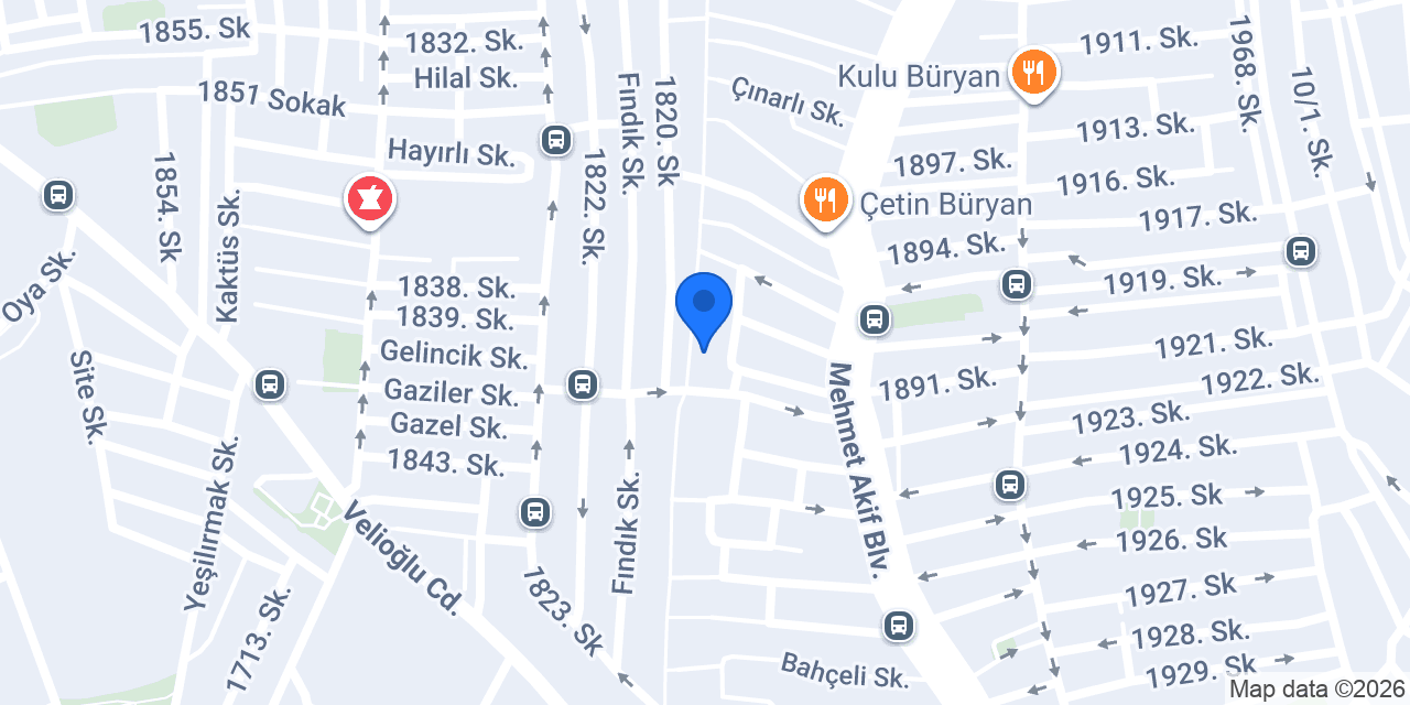 Emin kasap konumu