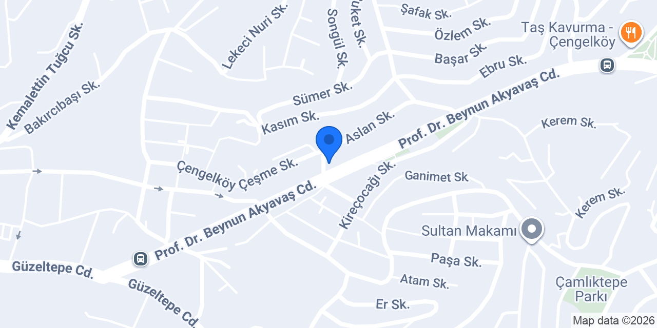 ÇENGELKÖY CADDE konumu