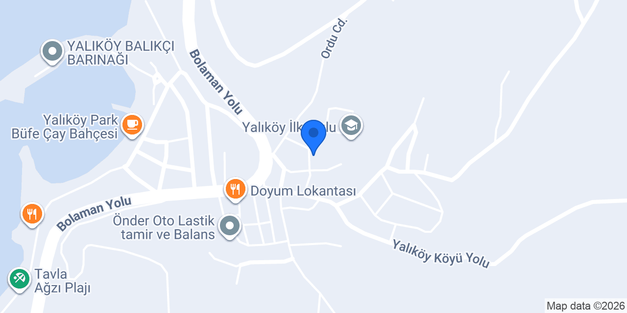 Yalıköy Eczanesi konumu