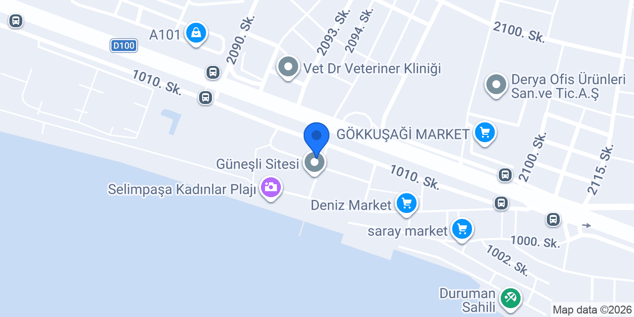 Kumsal Cafe konumu