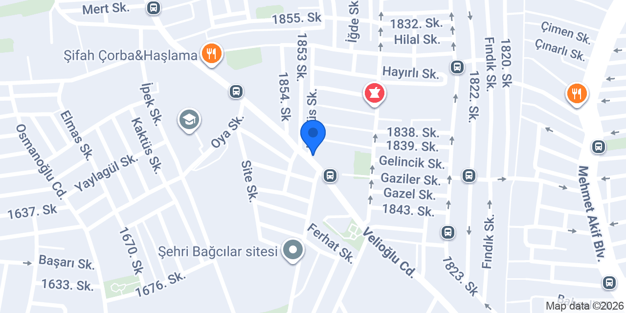 Baklavacı Murat konumu