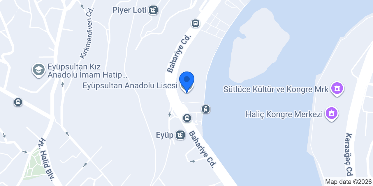 Eyüpsultan Anadolu Lisesi konumu