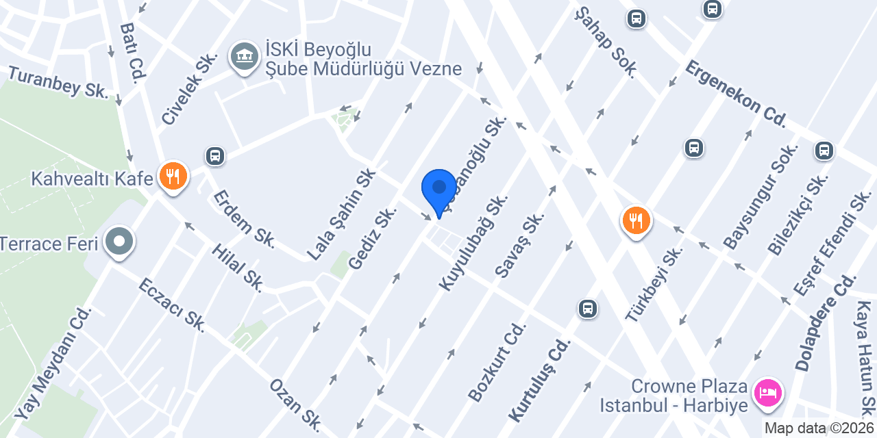 NUYA İSTANBUL konumu