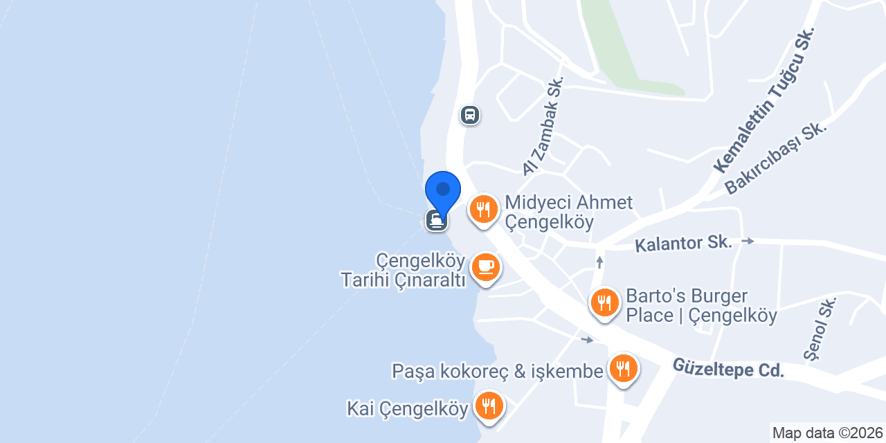 MAA Lounge Çengelköy konumu