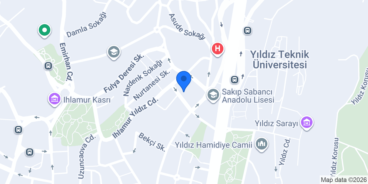 Vitray Atölyesi konumu