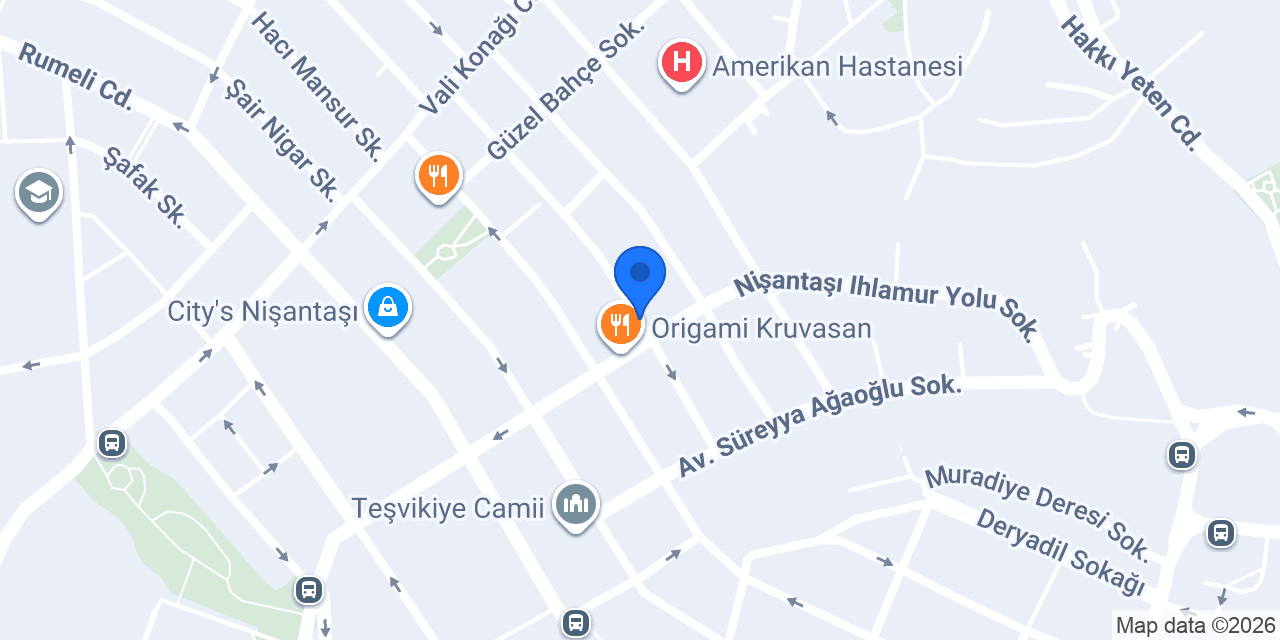 Nişantaşı Bars Studio | Access Bars Eğitimleri konumu