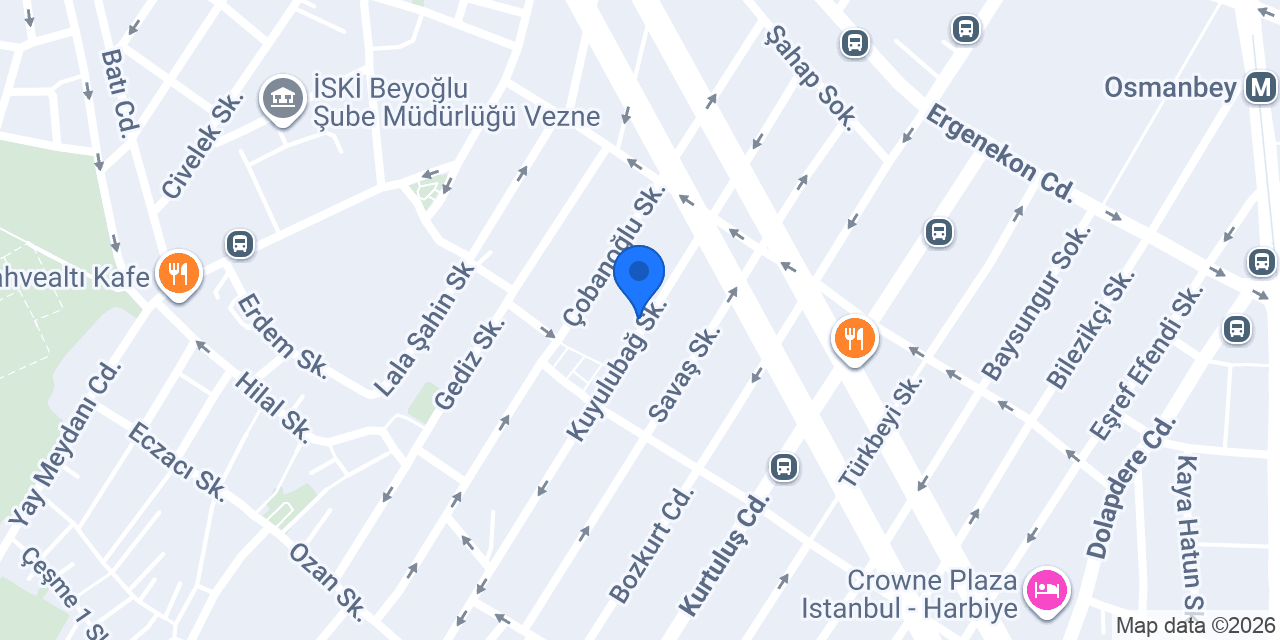 Yeni Konak Otopark konumu