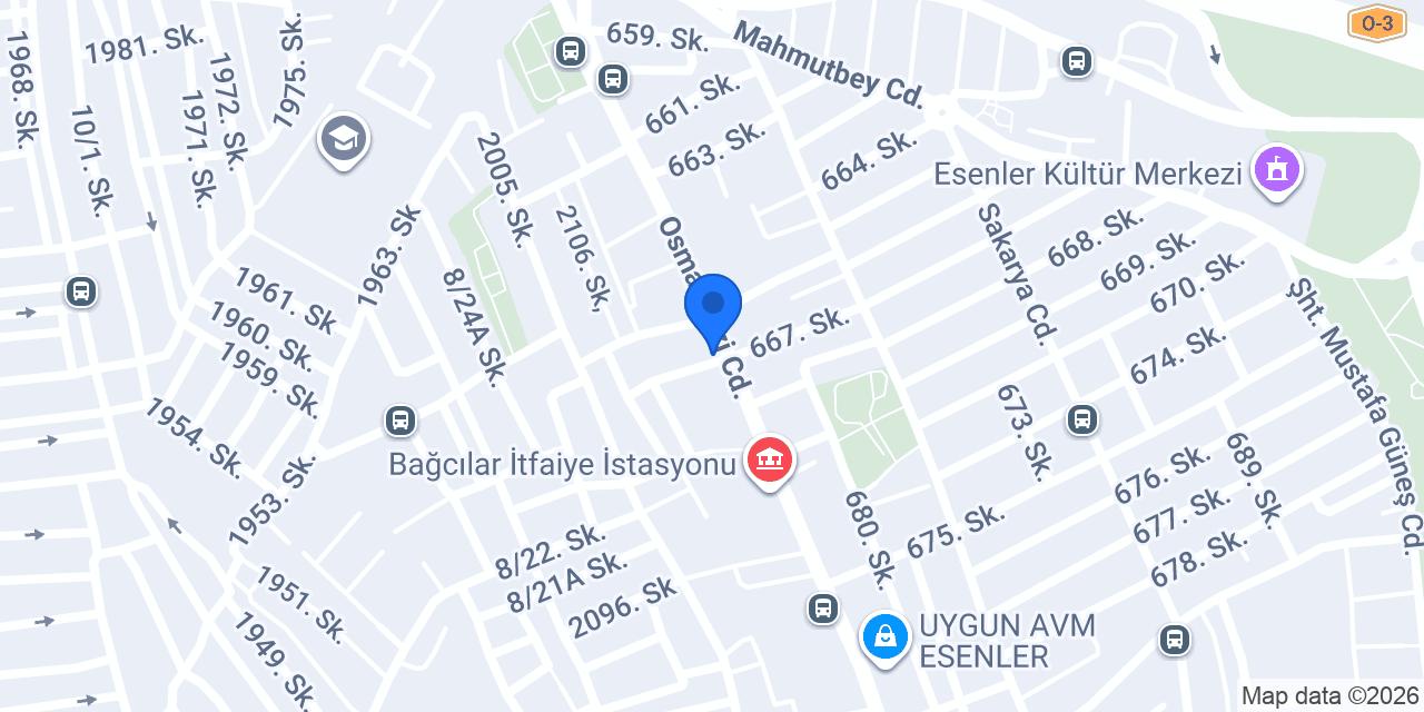 Lider Börek konumu