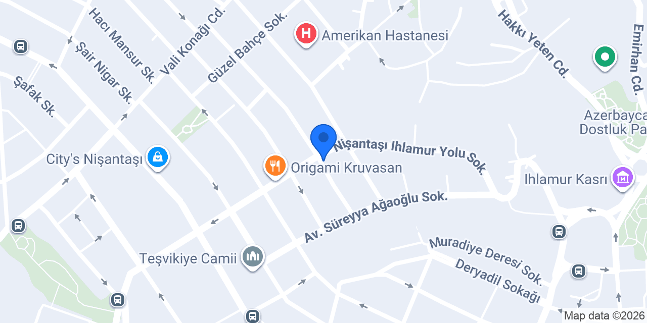 Idyl Gelato Nişantaşı konumu