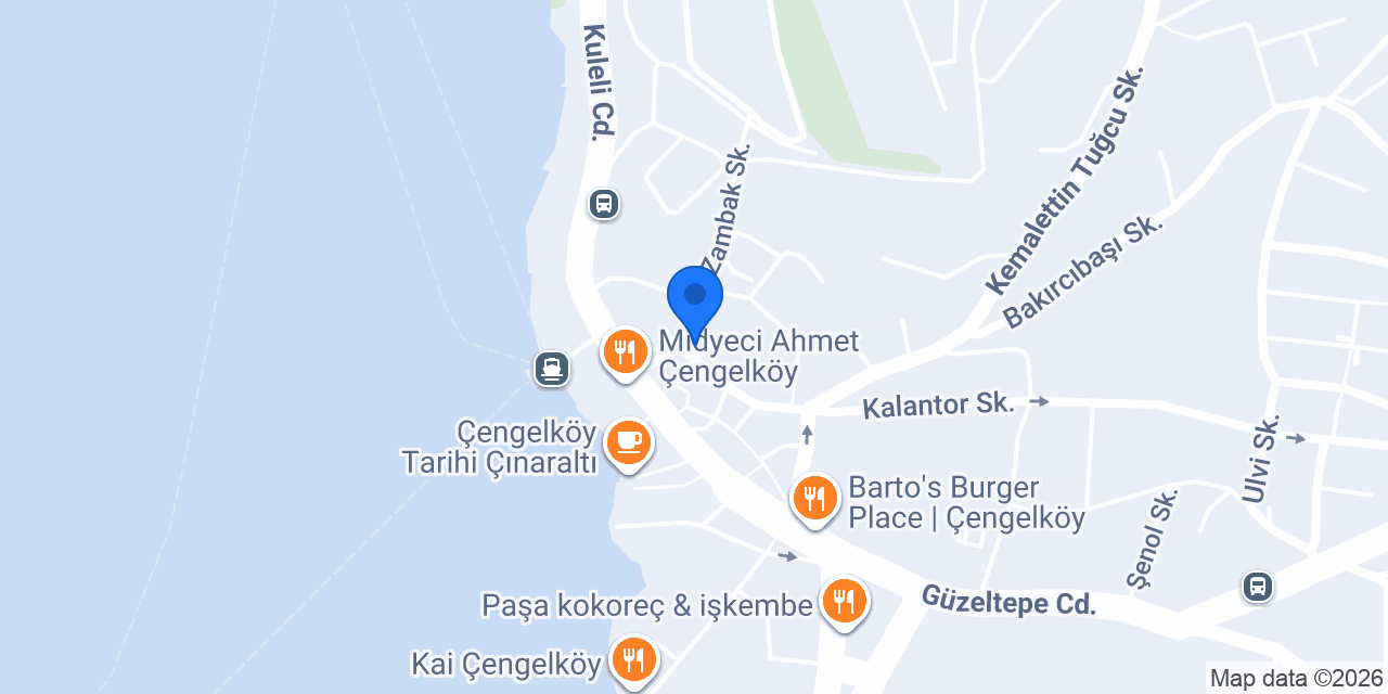 Köşk-ü Âlâ Cafe konumu