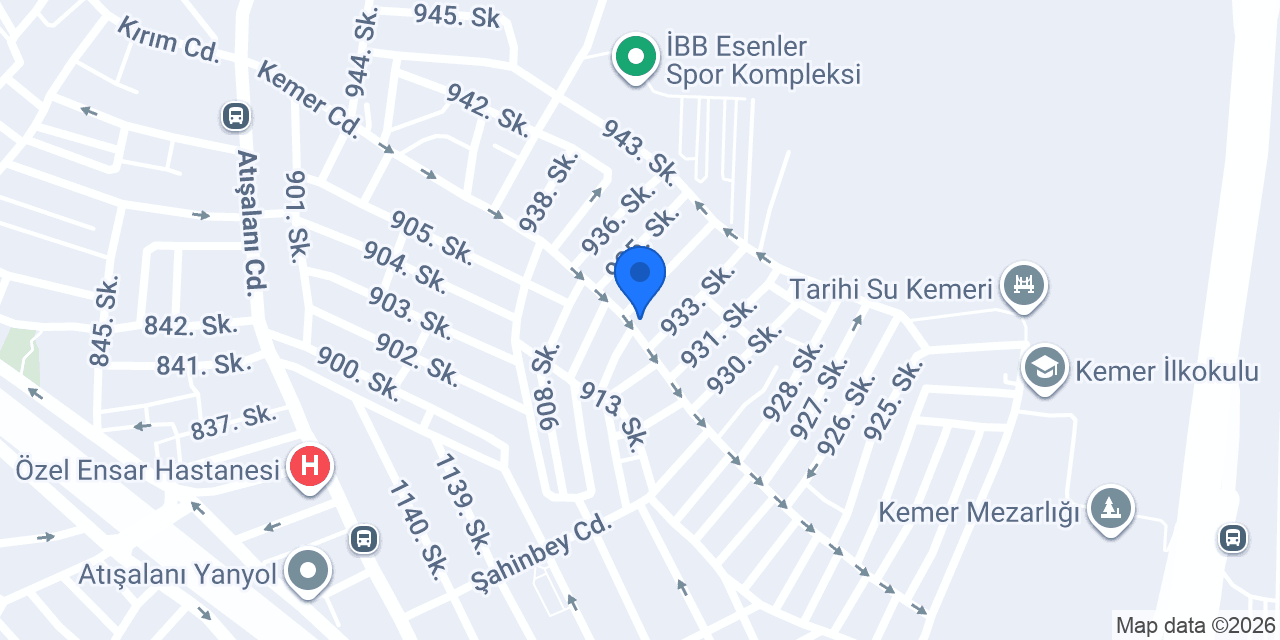 Kemer Eczanesi konumu