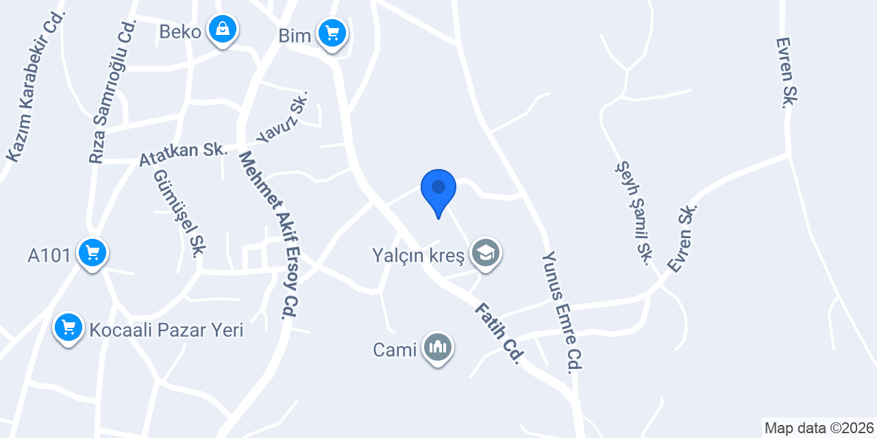 Kocaali Halk Eğitimi Merkezi konumu
