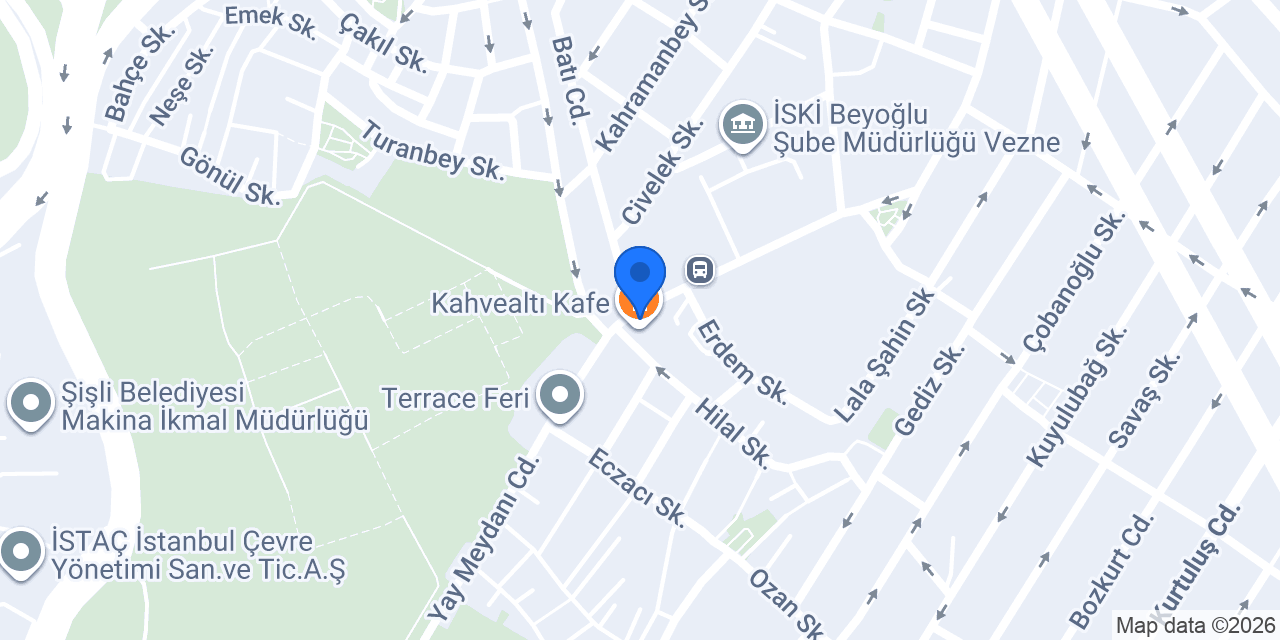 Tuğba Pastanesi konumu