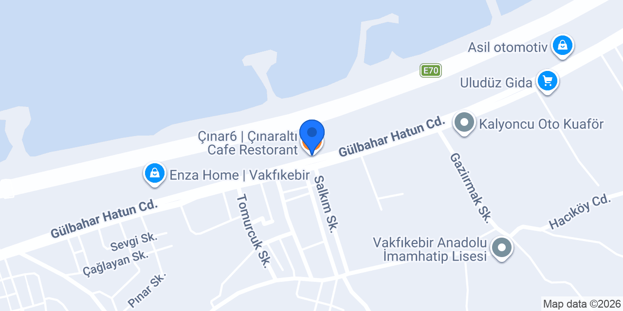 Çınar6 | Çınaraltı Cafe Restorant konumu