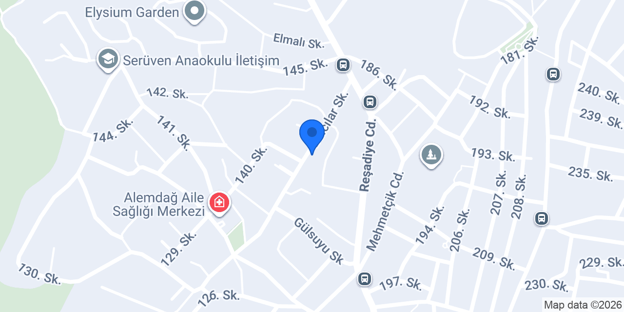 Alemdağ Detailing konumu