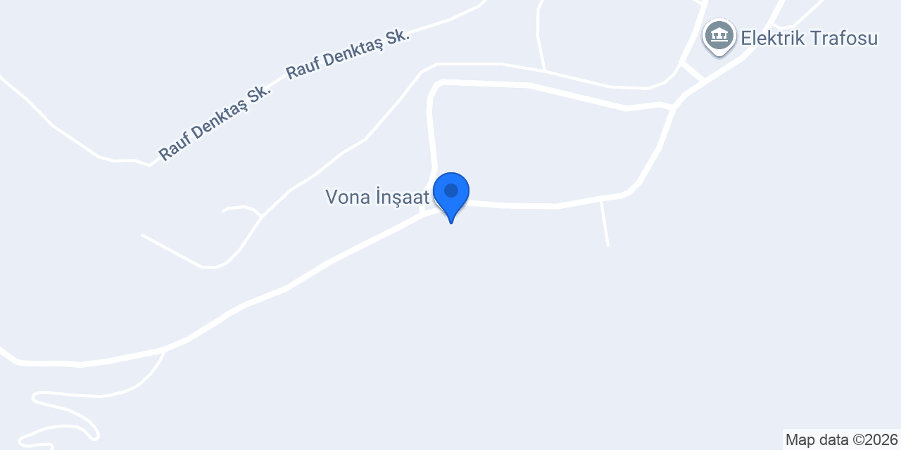 Vona İnşaat konumu