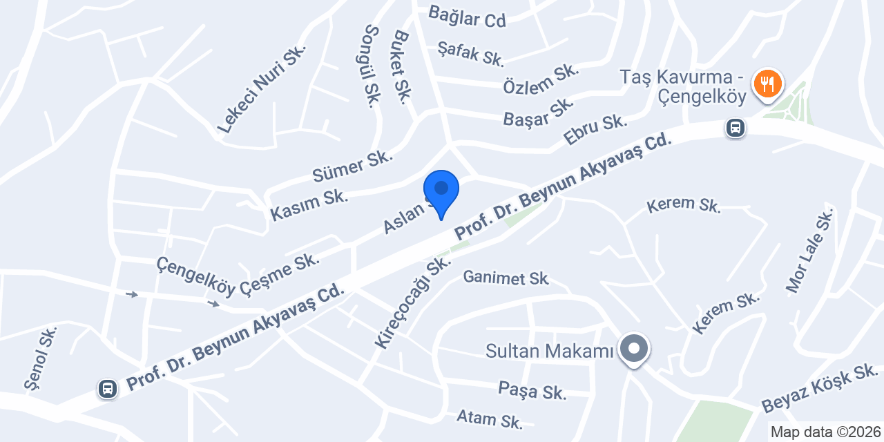 Zeki Aslan Kebap konumu