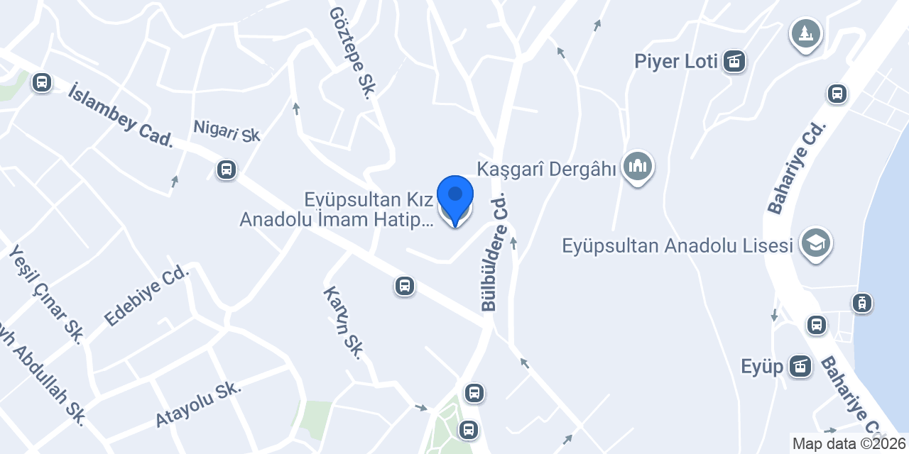 Eyüpsultan Kız Anadolu İmam Hatip Lisesi ve Ortaokulu konumu