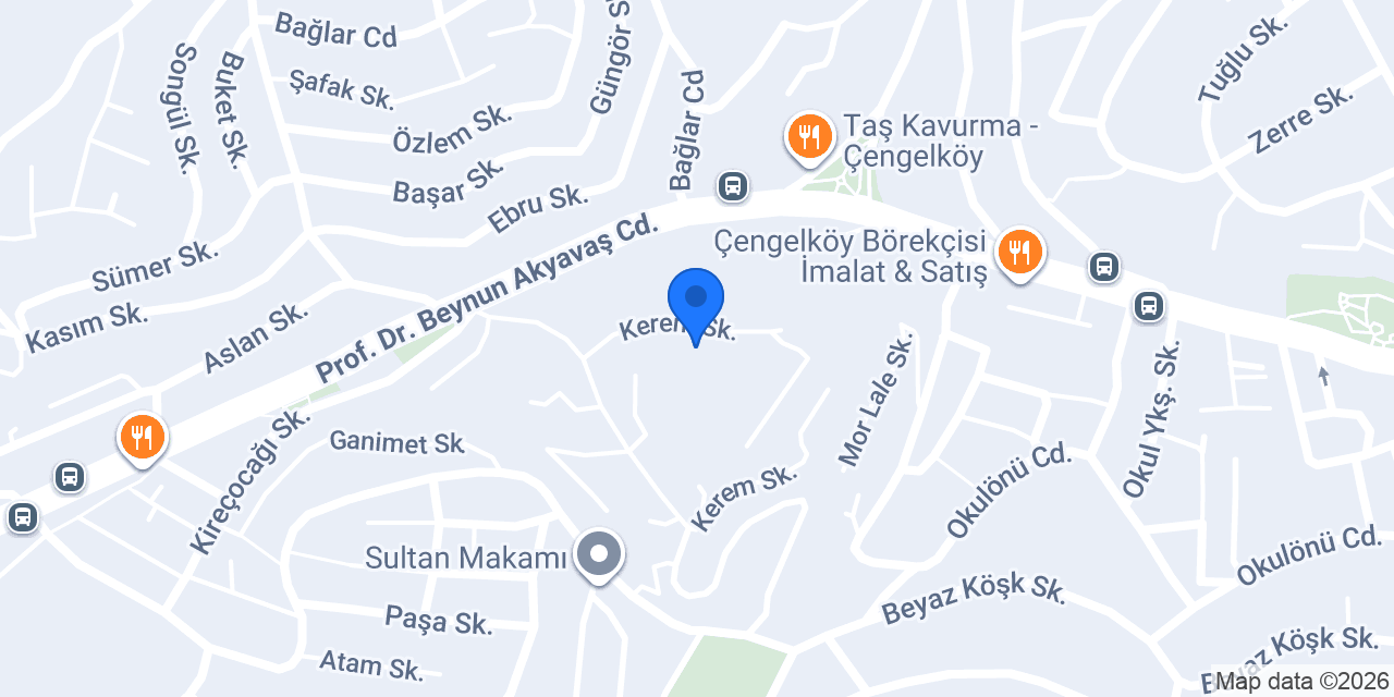 Kasr-ı Ala Çengelköy konumu