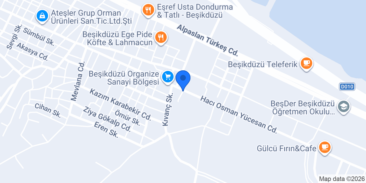 Velioğlu Tesisat konumu