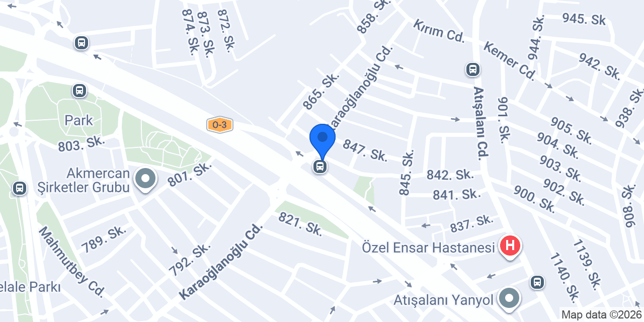 Enes İnşaat konumu