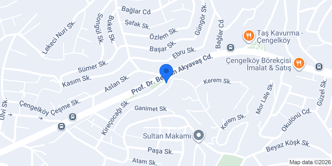 Çengelköy Unlu Mamülleri konumu