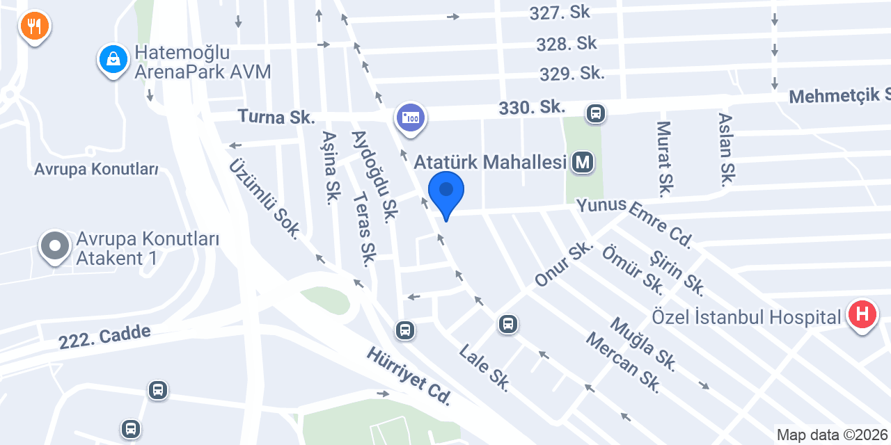 Ata Muhassebe Atanur Çelik konumu