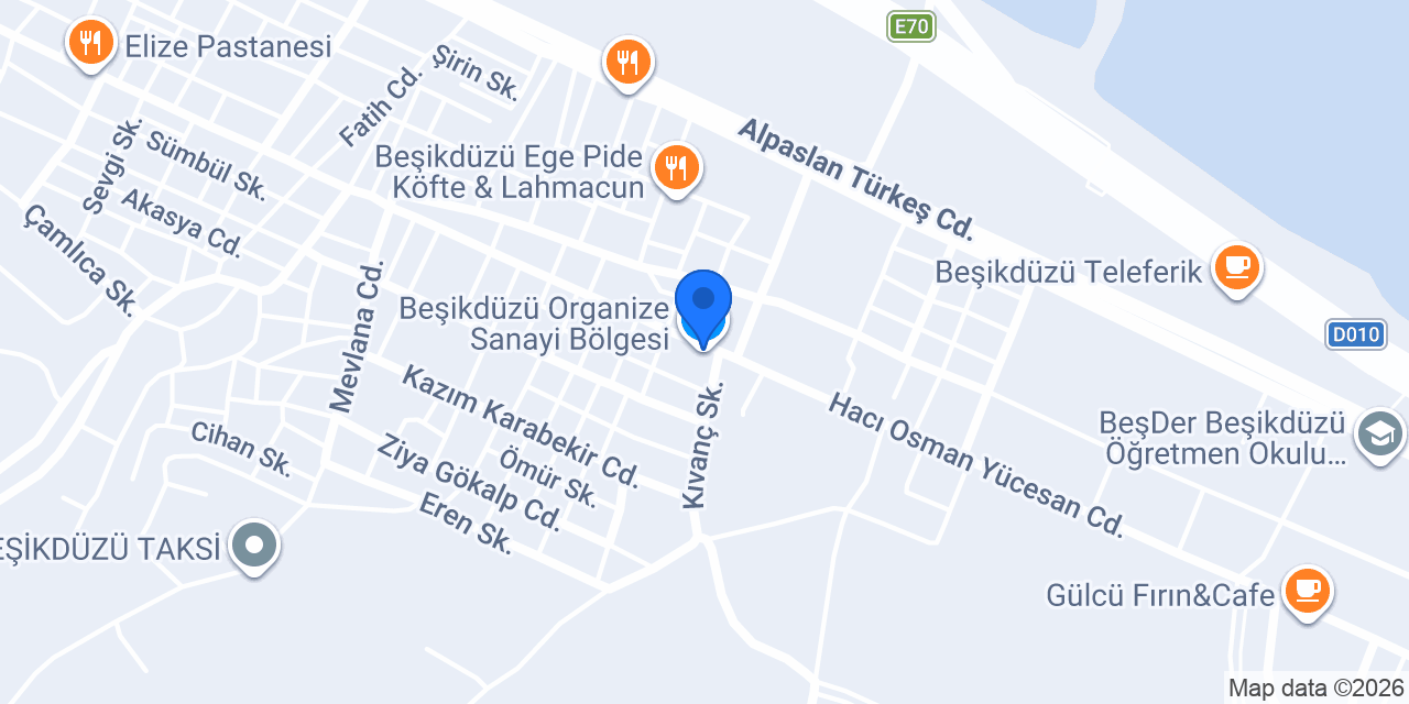 Kayseri Devran Turizm konumu