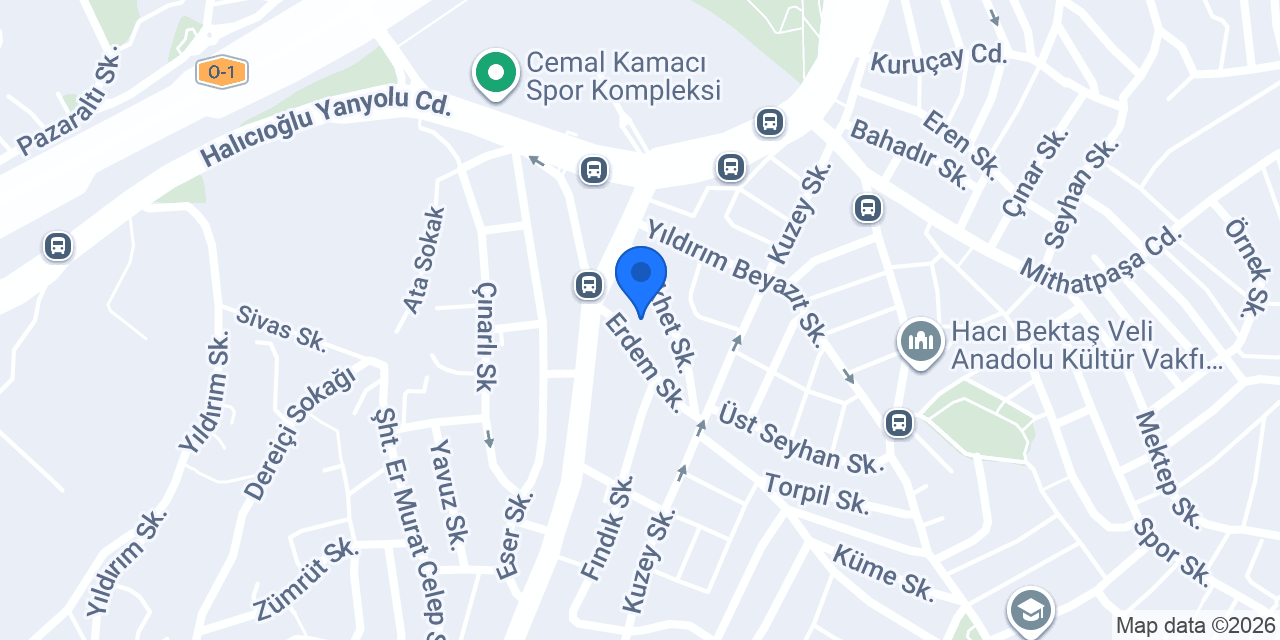 Halep Çiçeği Restoranı konumu