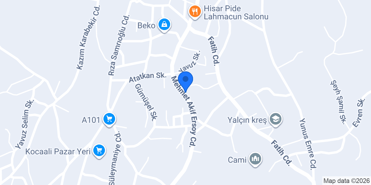 Cilt Bakımı ve Kalıcı Kaş Uzmanı konumu