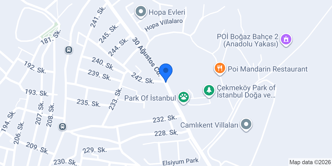 Cennet Bahçesi Sitesi İşletme Kooperatifi konumu