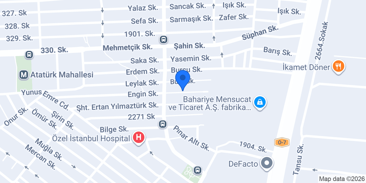 شركة رامادا تورك للسياحة والسفر konumu