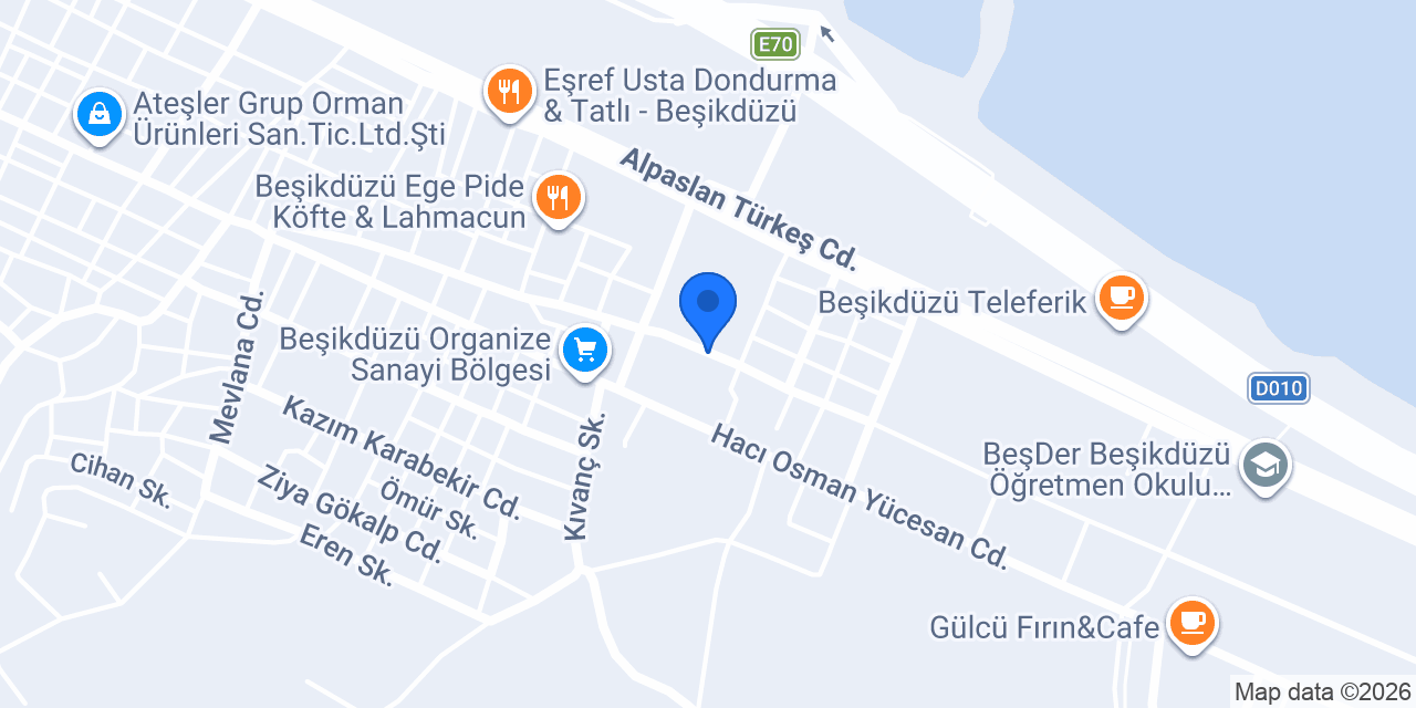 Beşikdüzü Eczanesi konumu