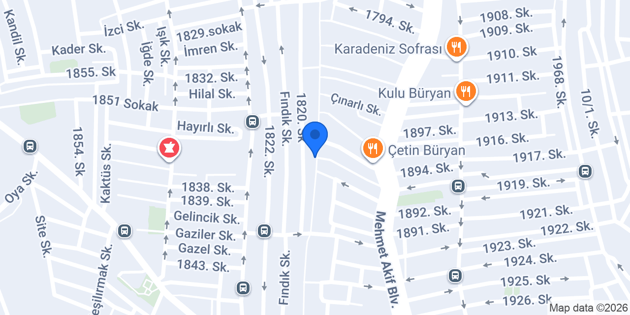 Mersin Tantuni Bağcılar konumu