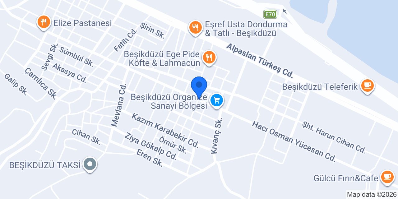 SAN - YAP MİMARLIK konumu