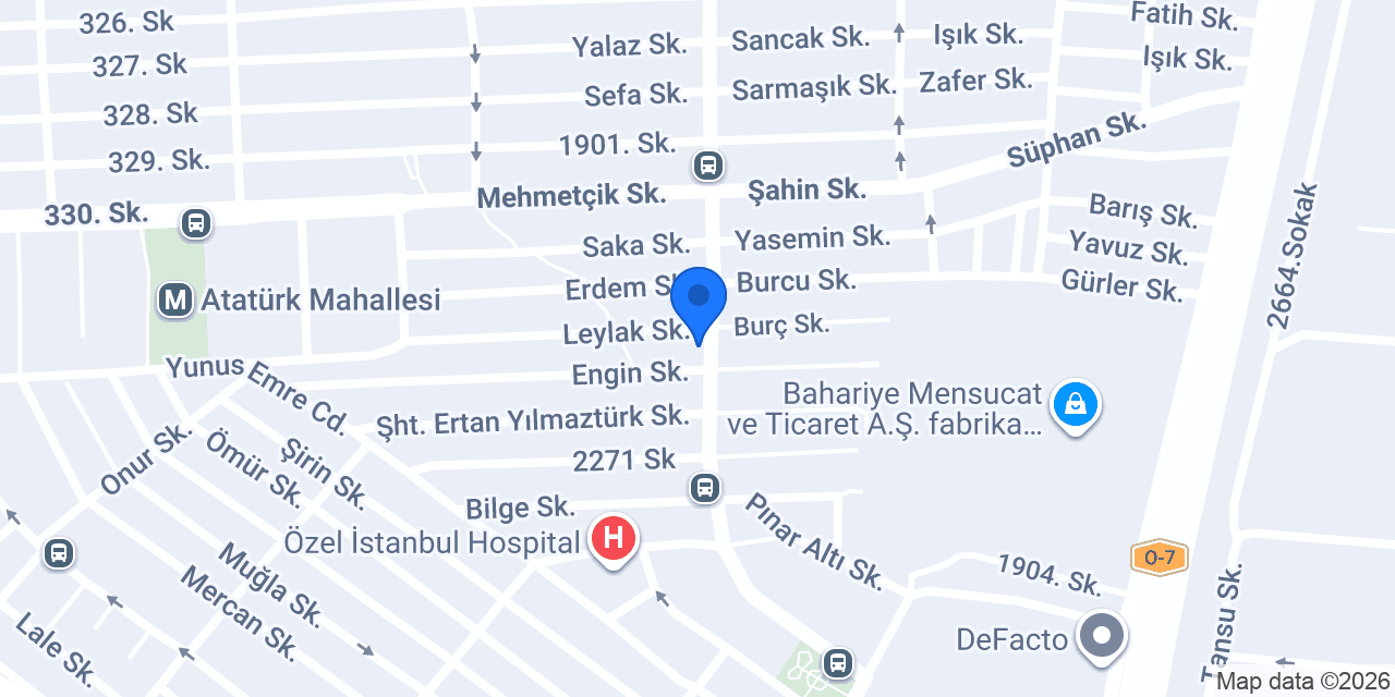 Yağmur Elektrik konumu