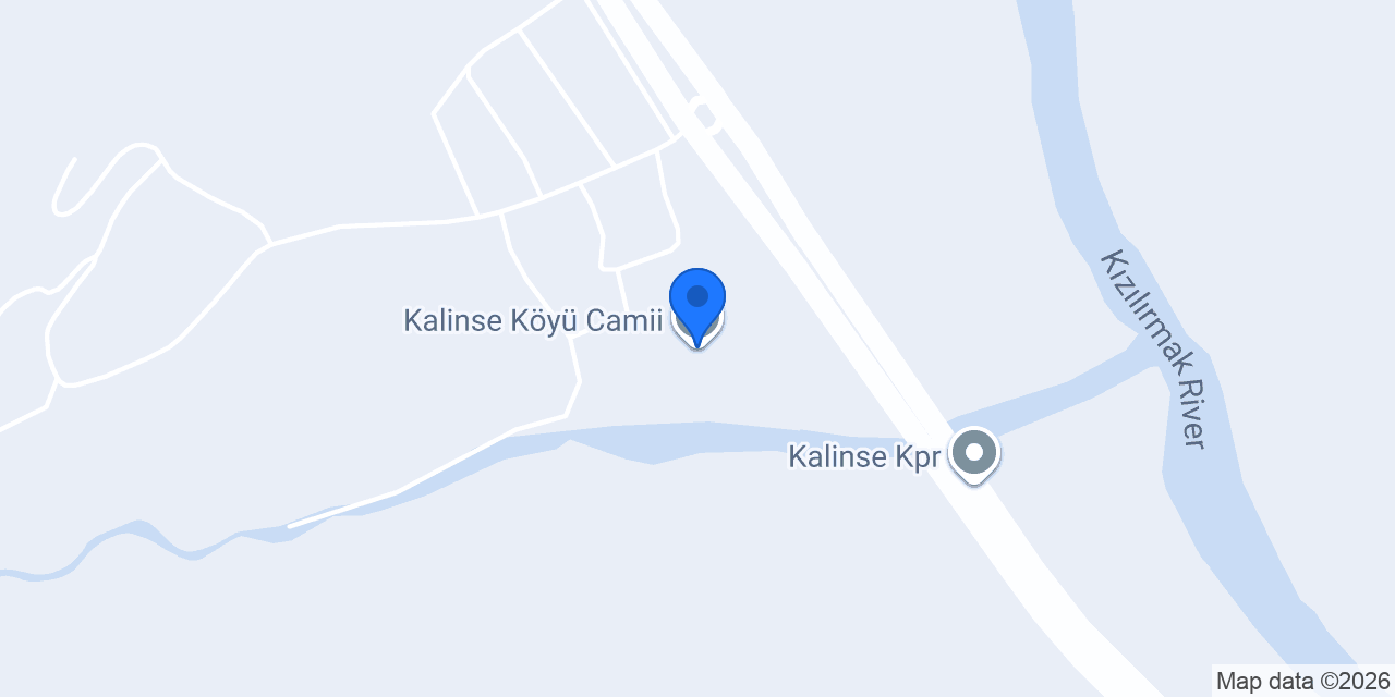 Kalinse Şelaleleri konumu