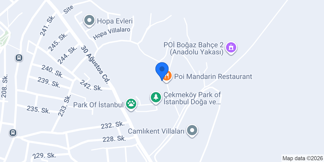 Cahit Macera Park konumu