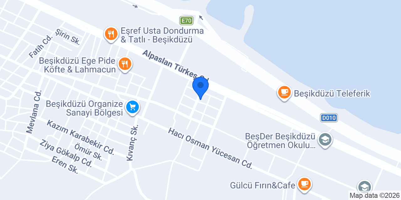 GÖNÜL SARAYI BEŞİKDÜZÜ konumu