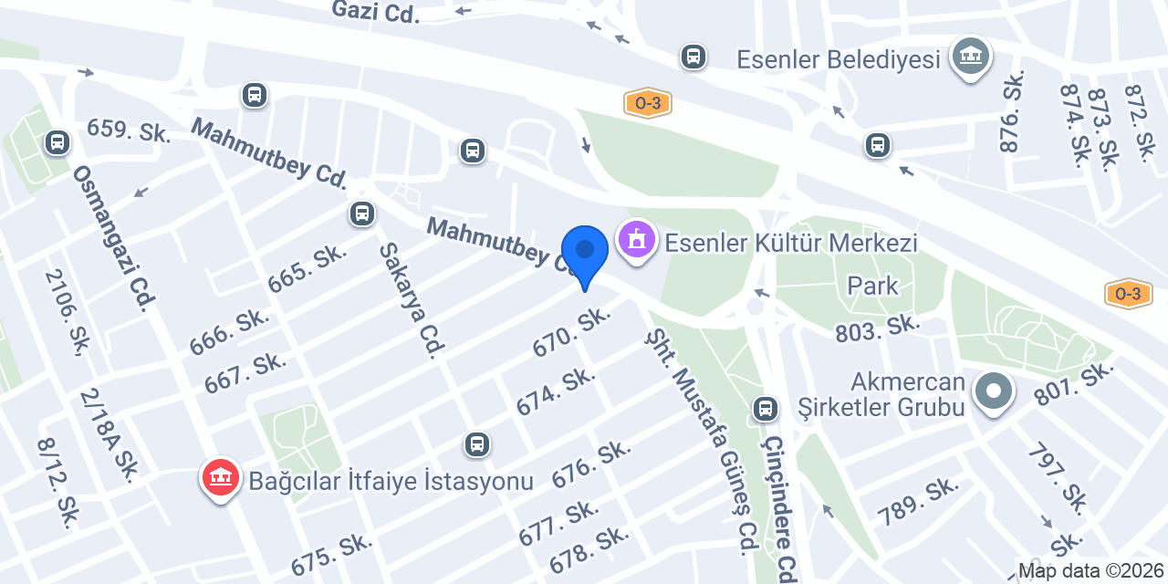 Ata Un ve Gıda konumu