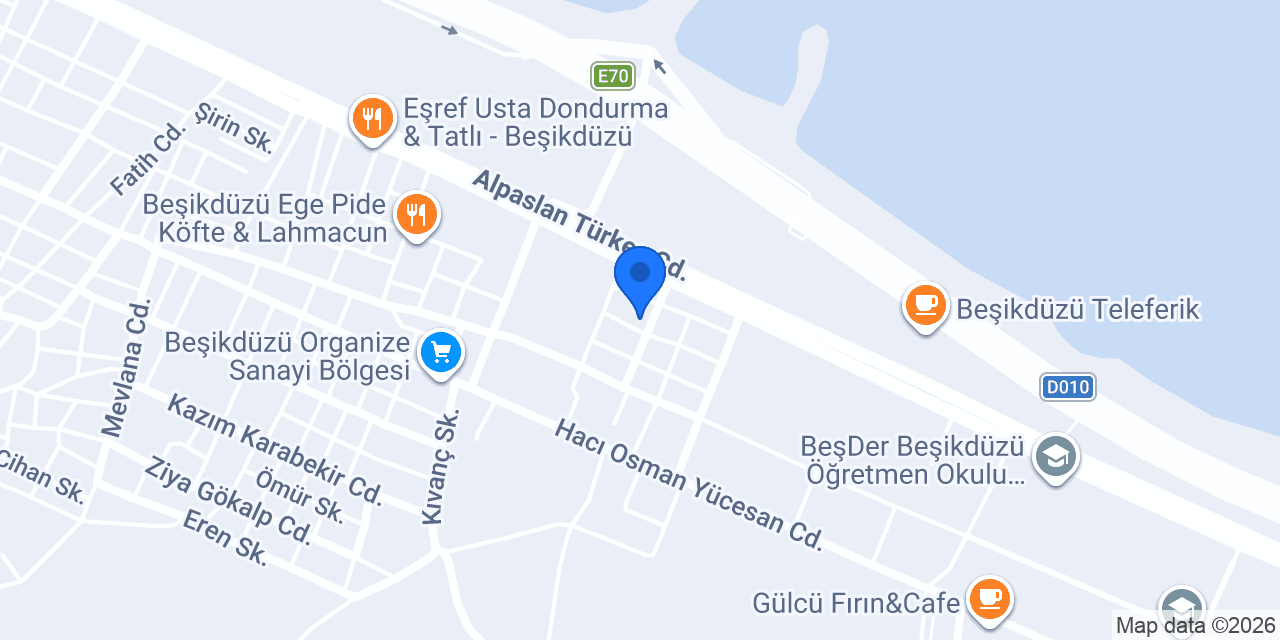 Moda Cafe konumu
