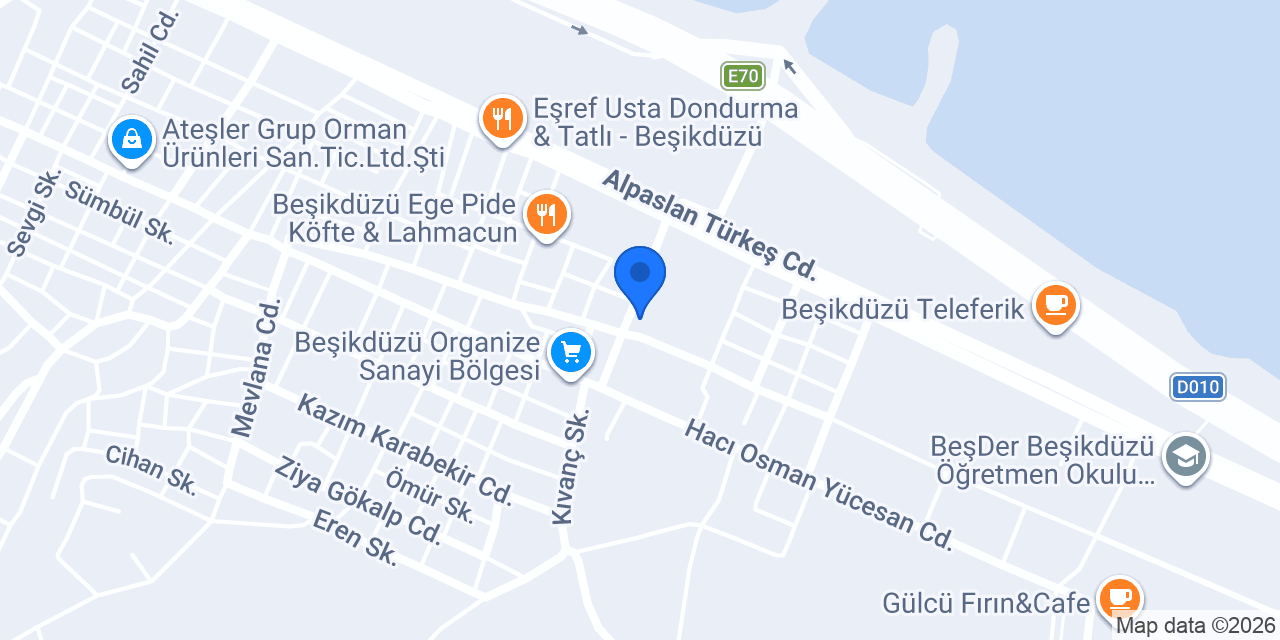 Atölye Sanat konumu