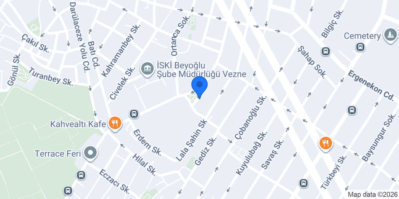 Aras Kargo Kurtuluş Şubesi konumu