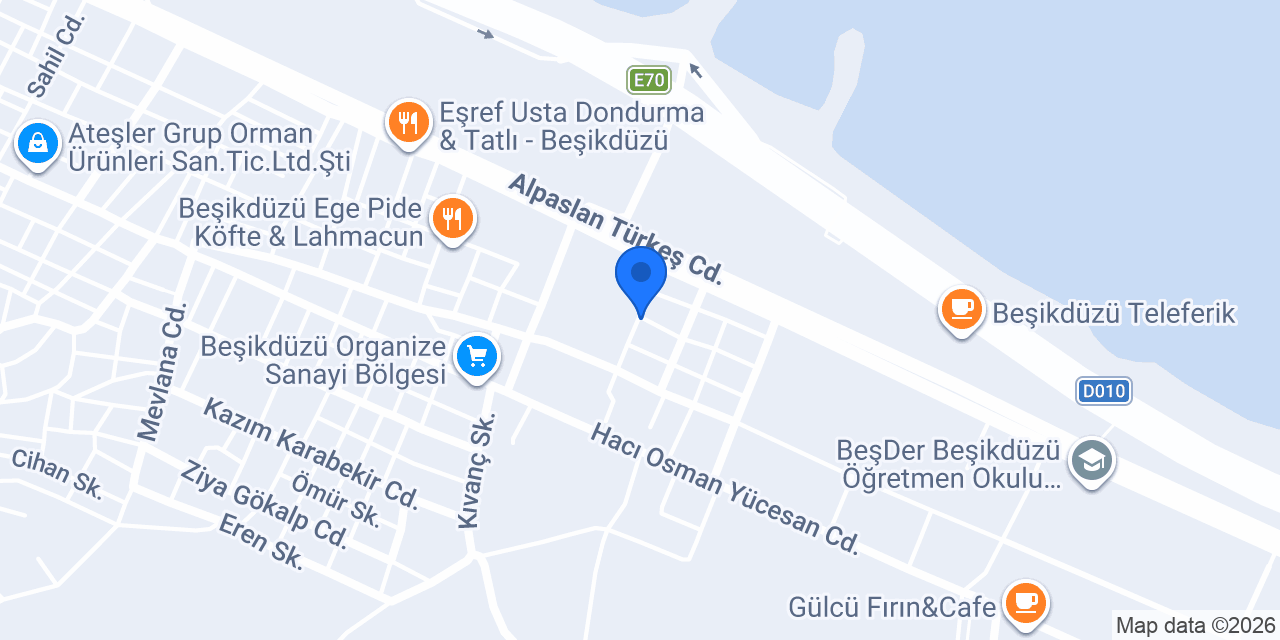 Best Çiçek Evi konumu