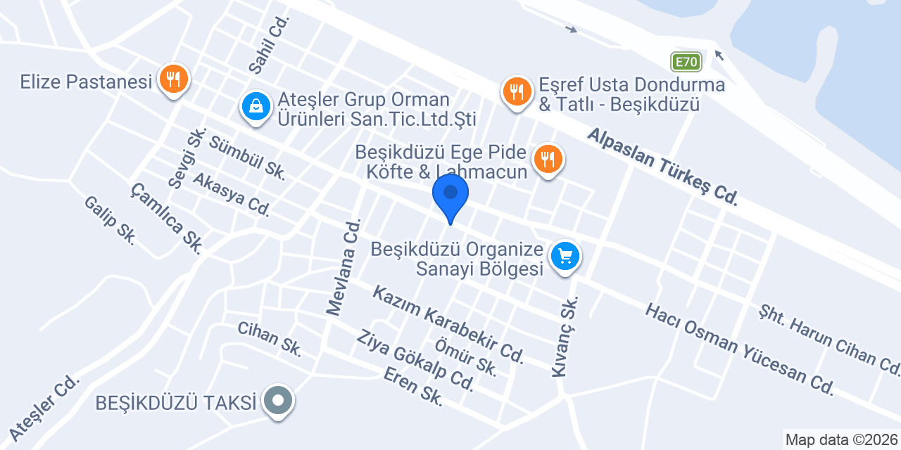 Aydın Yapı Market konumu
