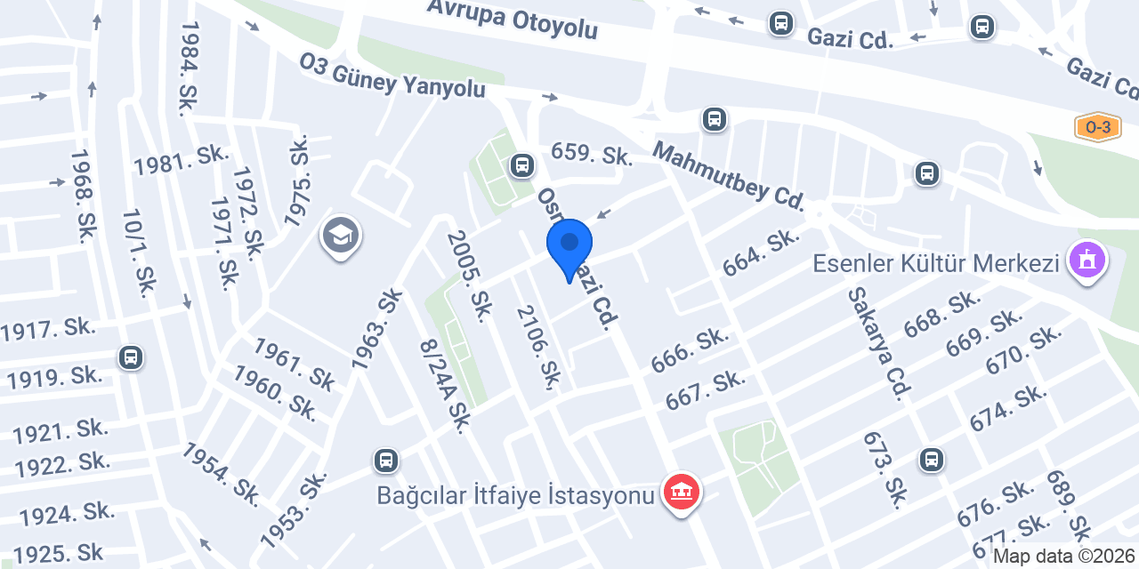 AKDEM SERVİS konumu