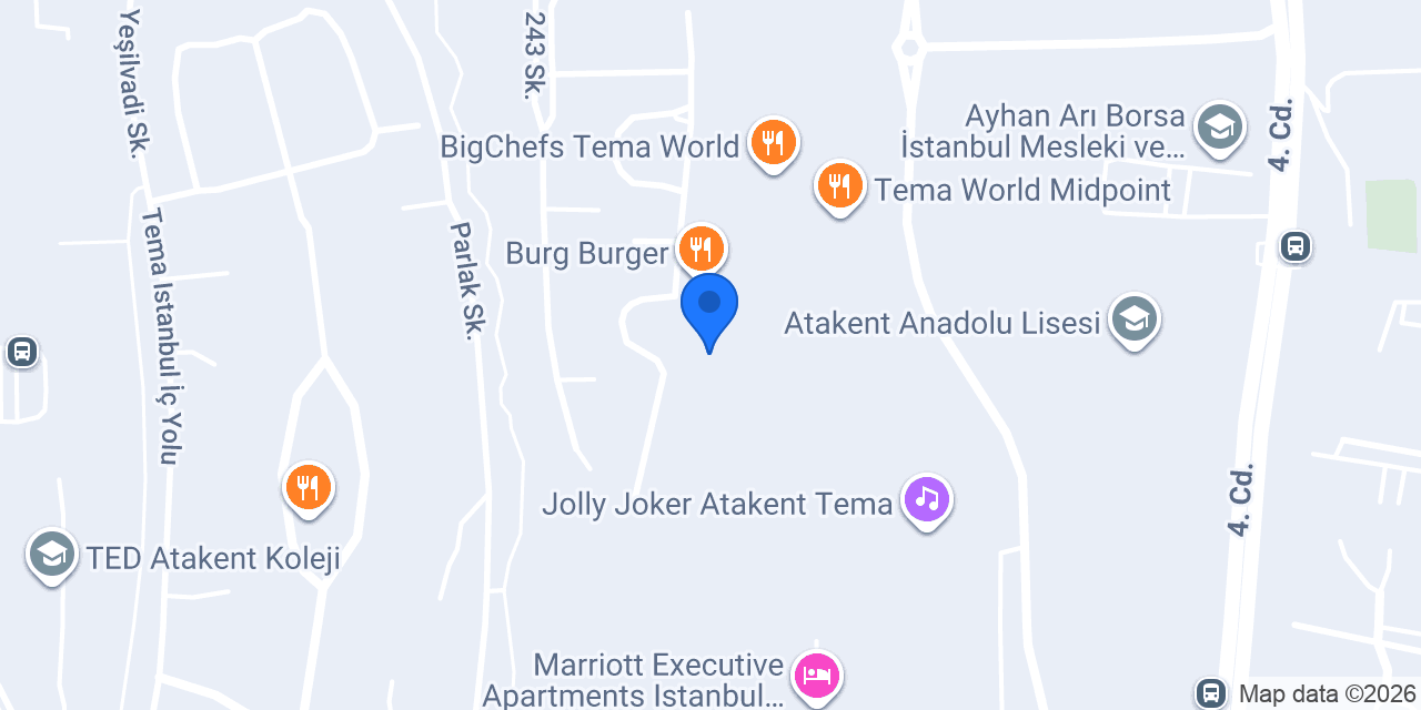 ATakent Hair Studio - Tema World konumu