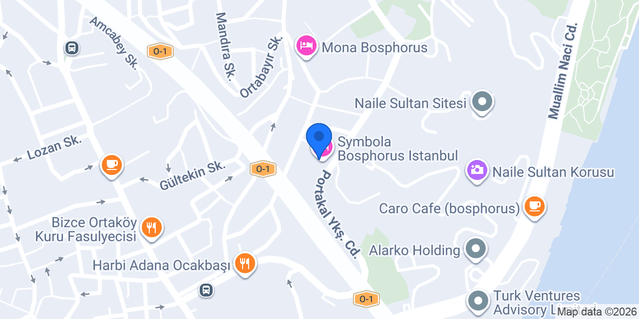 Aurora Restaurant Ortaköy konumu