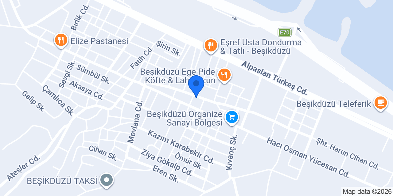 ERVA HOCAOĞLU MALİ MÜŞAVİRLİK BÜROSU konumu