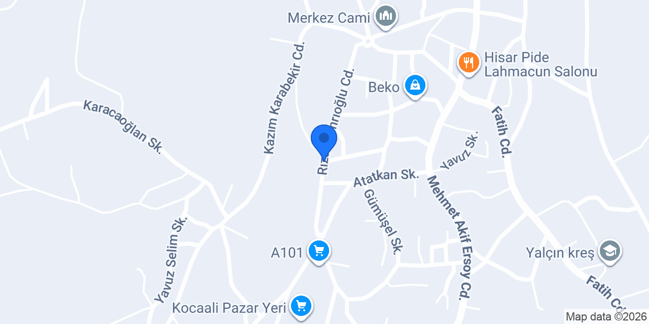 SAMRIOĞLU FINDIK konumu